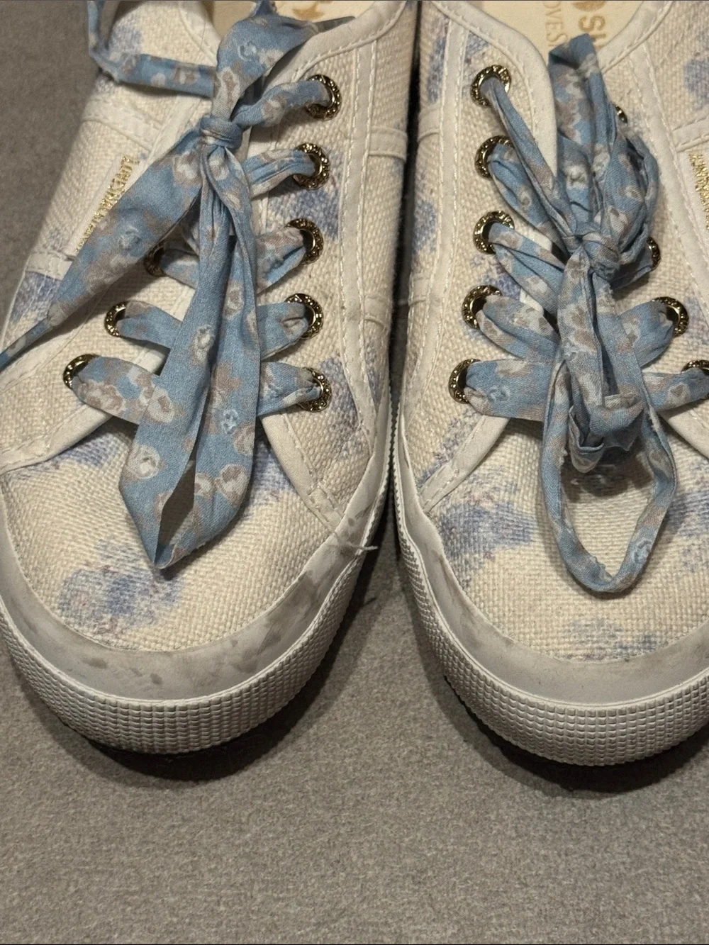 Limited Edition Superga x Loveshackfancy Sneakers size 6.5w
